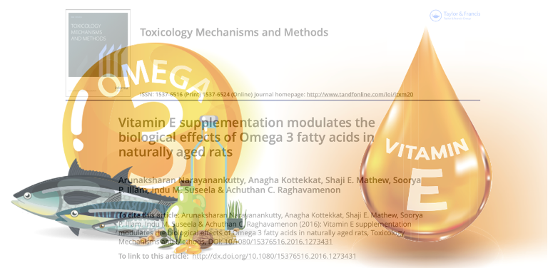 Vitamin E supplementation modulates the biological effects of omega-3 fatty acids in naturally aged rats